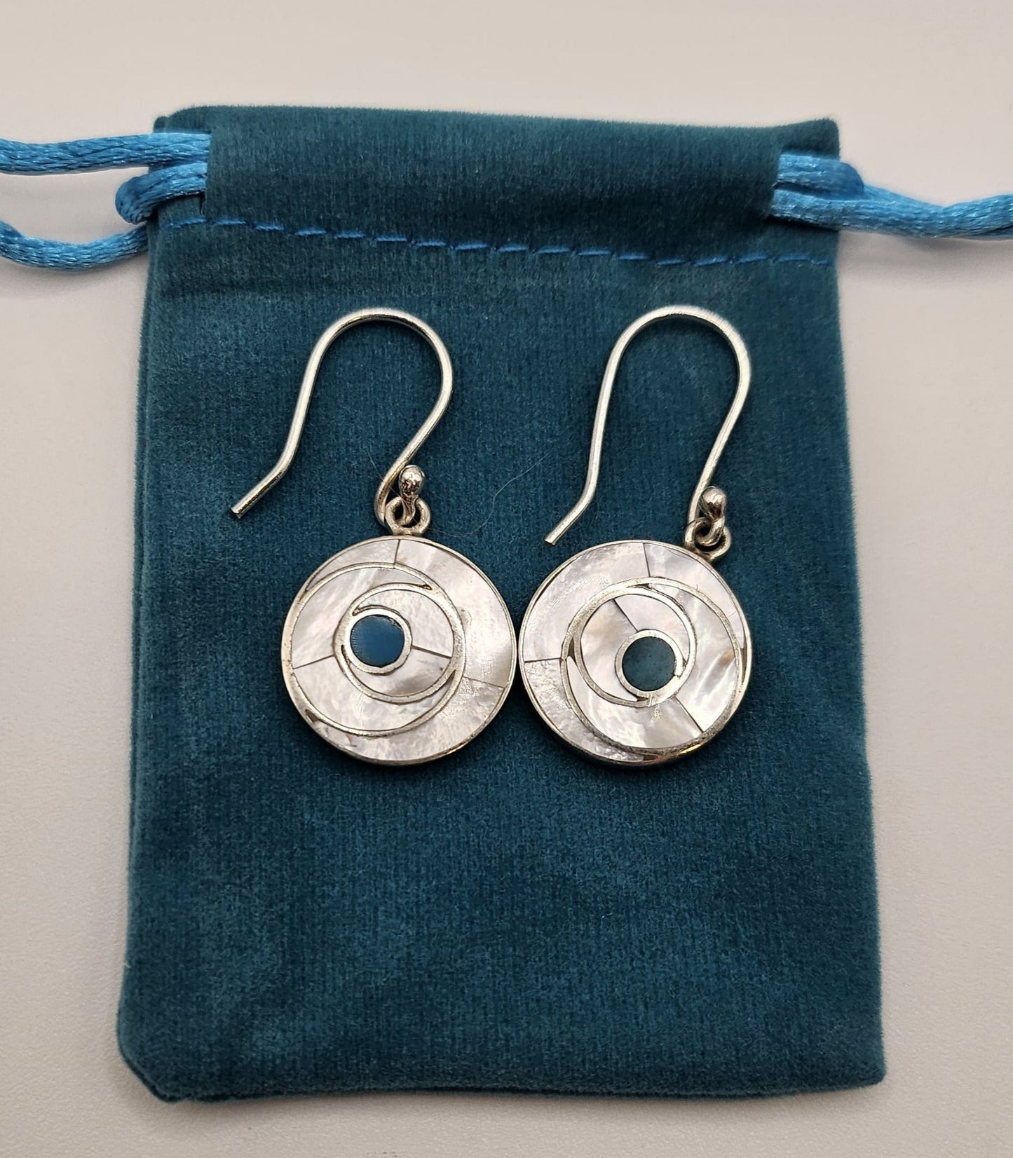 Pendientes Perlas del Mar Turquesa
