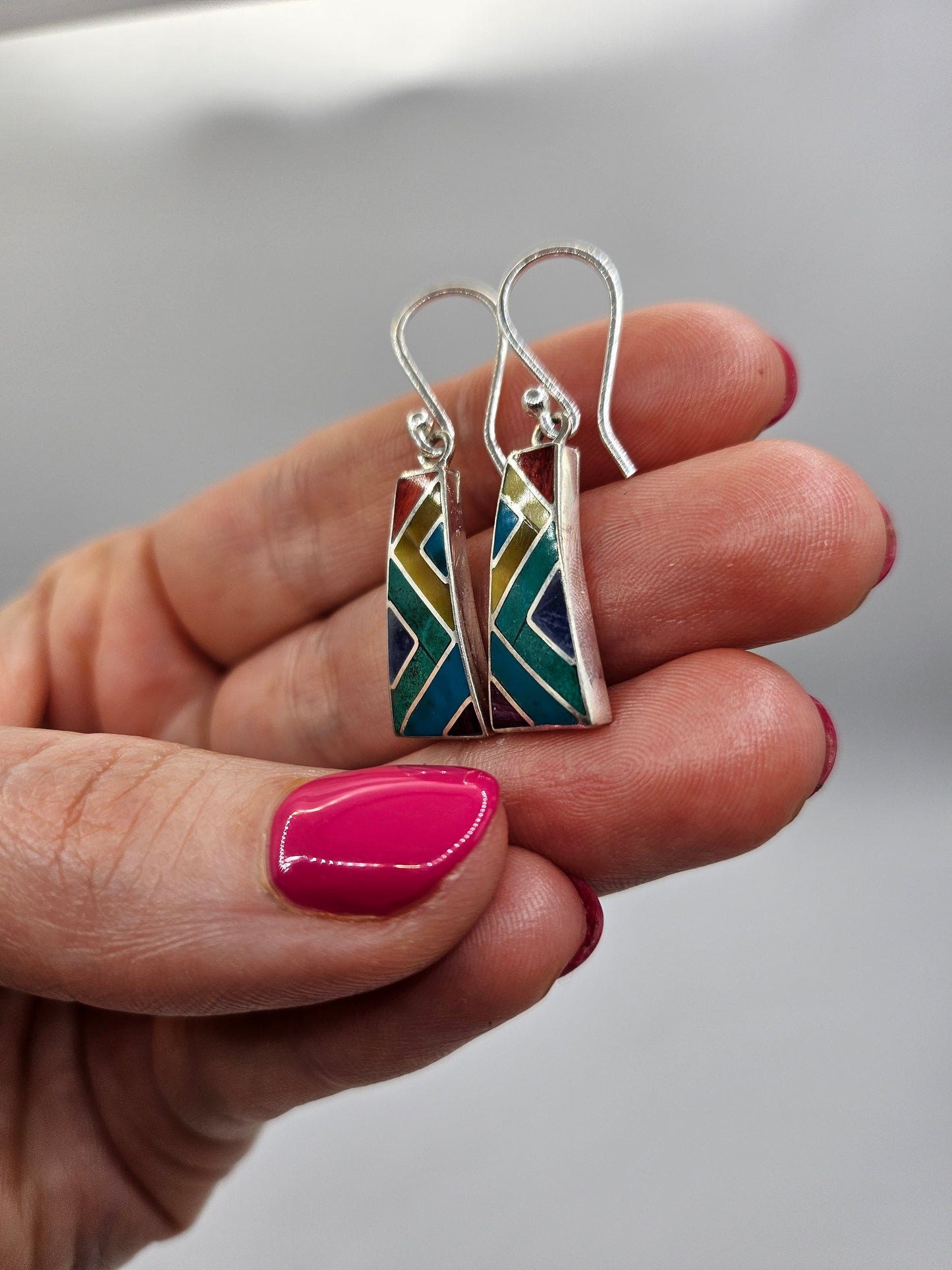 Pendientes Zig Zag del Amazonas
