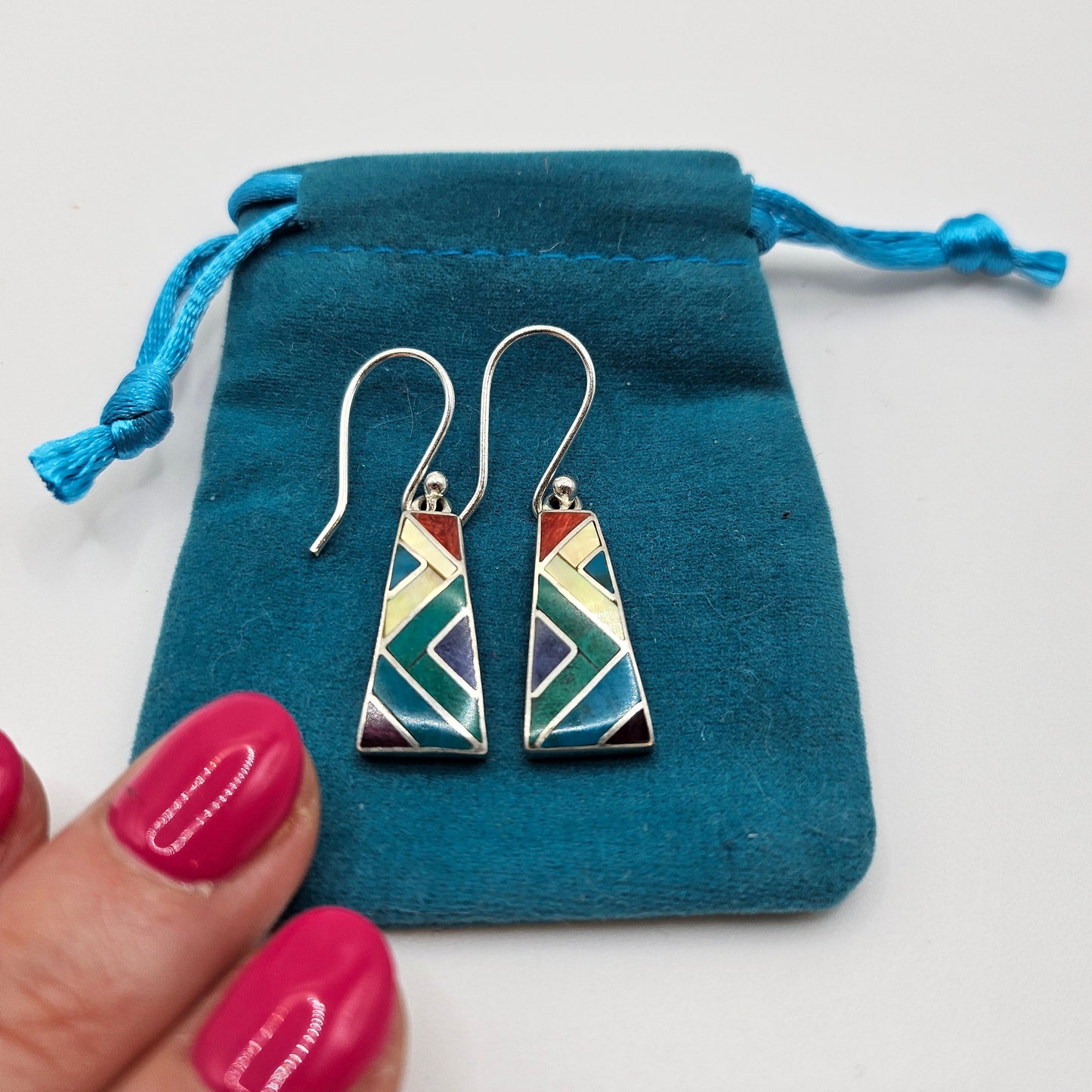 Pendientes Zig Zag del Amazonas