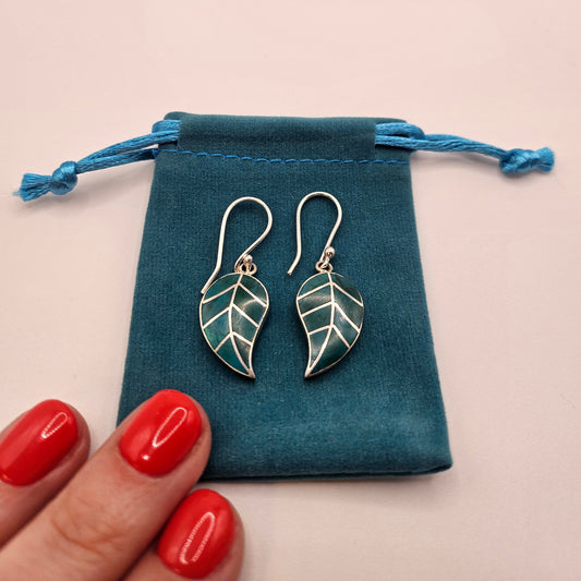 Pendientes Hojas de Queuña