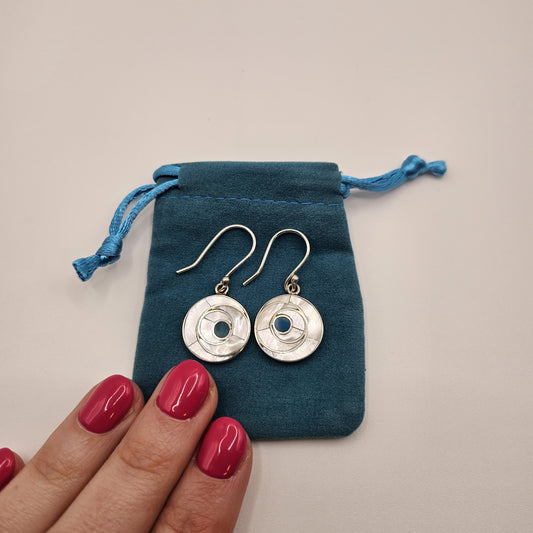 Pendientes Perlas del Mar Turquesa